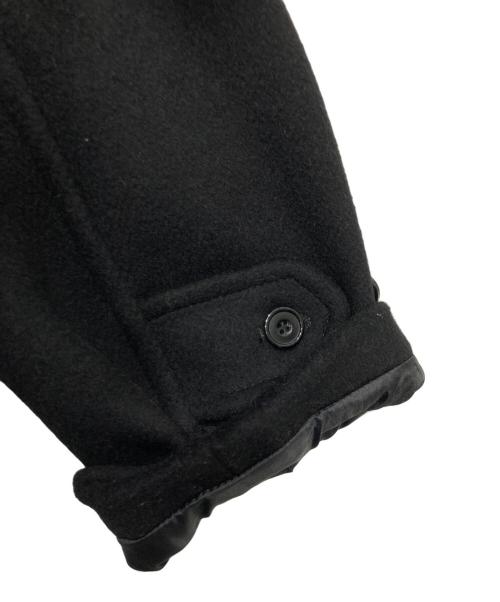 hisao saito（ヒサオ サイトウ）HISAO SAITO (ヒサオ サイトウ) GLOVER ALL (グローバーオール) ダッフルコート ブラック サイズ:46の古着・服飾アイテム