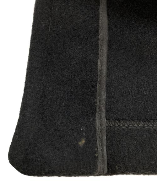 hisao saito（ヒサオ サイトウ）HISAO SAITO (ヒサオ サイトウ) GLOVER ALL (グローバーオール) ダッフルコート ブラック サイズ:46の古着・服飾アイテム