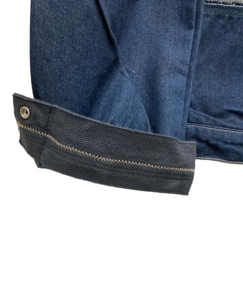 MARITHE+FRANCOIS GIRBAUD（マリテフランソワジルボー）MARITHE+FRANCOIS GIRBAUD (マリテフランソワジルボー) バイカーデニムジャケット インディゴ サイズ:Lの古着・服飾アイテム