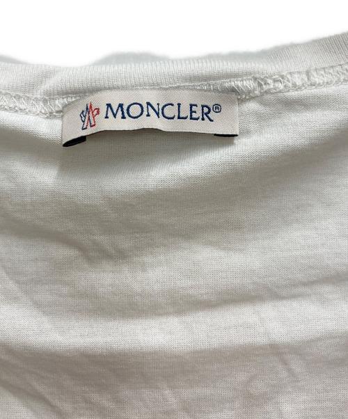MONCLER（モンクレール）MONCLER (モンクレール) LOVE Tシャツ ホワイト サイズ:2の古着・服飾アイテム