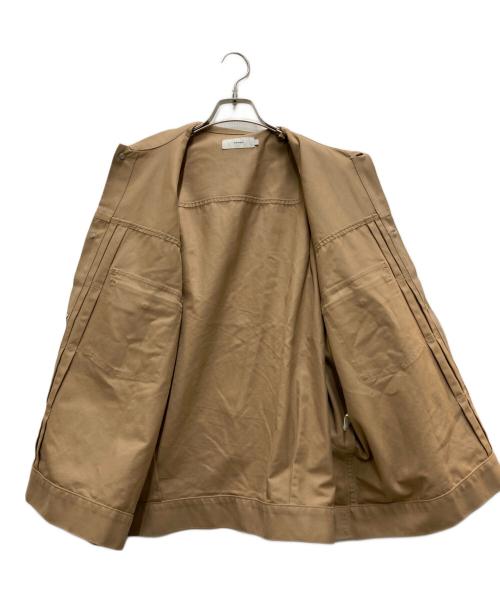 Graphpaper（グラフペーパー）Graphpaper (グラフペーパー) Double Cloth Peach Trucker Jacket ブラウン サイズ:1の古着・服飾アイテム