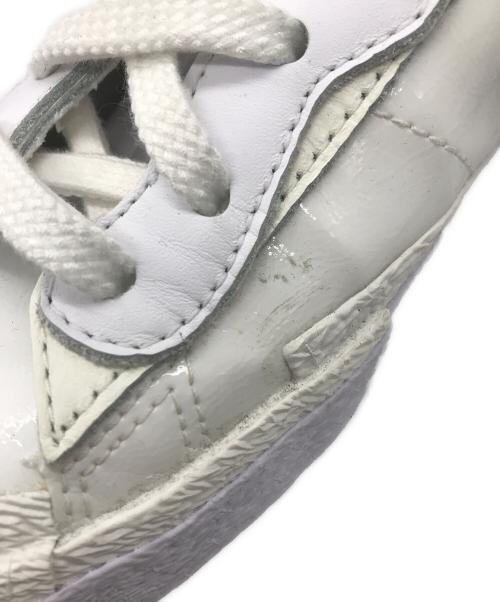 NIKE（ナイキ）NIKE (ナイキ) sacai (サカイ) Blazer Low ホワイト サイズ:28.5の古着・服飾アイテム