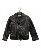 beautiful peopleビューティフルピープル）の古着「ダブルライダースジャケット」｜ブラック