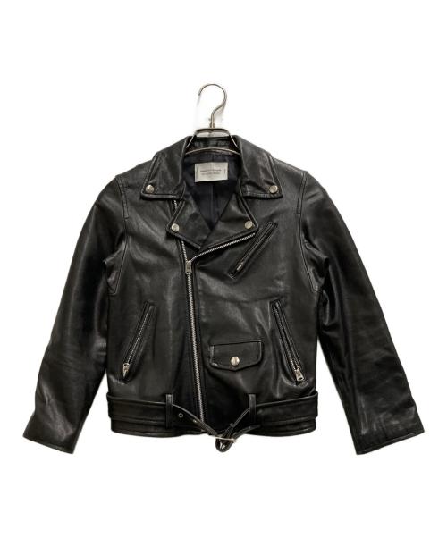 beautiful people（ビューティフルピープル）beautiful people (ビューティフルピープル) ダブルライダースジャケット ブラック サイズ:140の古着・服飾アイテム