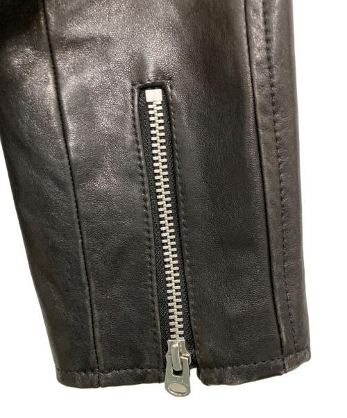 beautiful people（ビューティフルピープル）beautiful people (ビューティフルピープル) ダブルライダースジャケット ブラック サイズ:140の古着・服飾アイテム