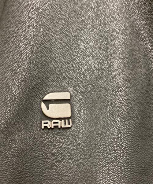 G-STAR RAW（ジースターロゥ）G-STAR RAW (ジースターロゥ) Motac-O biker jkt ブラック サイズ:Lの古着・服飾アイテム