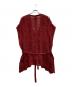 Maison Margiela (メゾンマルジェラ) ニットベスト レッド サイズ:M：16000円