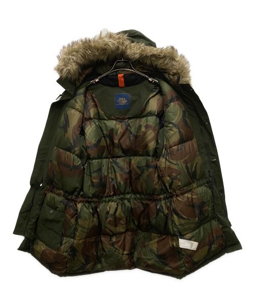 POLO RALPH LAUREN（ポロ・ラルフローレン）POLO RALPH LAUREN (ポロ・ラルフローレン) ANNEX PARKA JACKET オリーブ サイズ:Sの古着・服飾アイテム