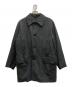 COMOLI（コモリ）の古着「コットンギャバウォッシュドコート」｜ブラック