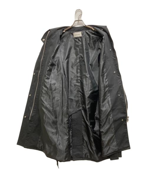 la peau de gem（ラポドゥジェム）la peau de gem (ラポドゥジェム) ジップアップコート ブラック サイズ:FREEの古着・服飾アイテム