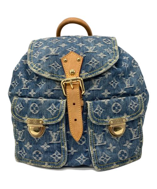 LOUIS VUITTON（ルイ ヴィトン）LOUIS VUITTON (ルイ ヴィトン) モノグラムデニム サックアドGM インディゴの古着・服飾アイテム