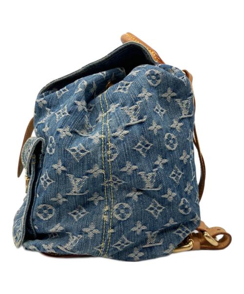 LOUIS VUITTON（ルイ ヴィトン）LOUIS VUITTON (ルイ ヴィトン) モノグラムデニム サックアドGM インディゴの古着・服飾アイテム