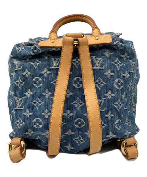 LOUIS VUITTON（ルイ ヴィトン）LOUIS VUITTON (ルイ ヴィトン) モノグラムデニム サックアドGM インディゴの古着・服飾アイテム