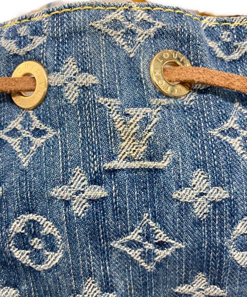 LOUIS VUITTON（ルイ ヴィトン）LOUIS VUITTON (ルイ ヴィトン) モノグラムデニム サックアドGM インディゴの古着・服飾アイテム