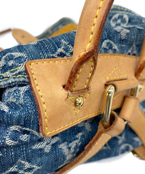 LOUIS VUITTON（ルイ ヴィトン）LOUIS VUITTON (ルイ ヴィトン) モノグラムデニム サックアドGM インディゴの古着・服飾アイテム