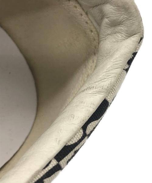 VANS VAULT（バンズボルト）VANS VAULT (バンズボルト) BRAIN DEAD (ブレインデッド) スリッポン ホワイト×ブラック サイズ:US 10の古着・服飾アイテム