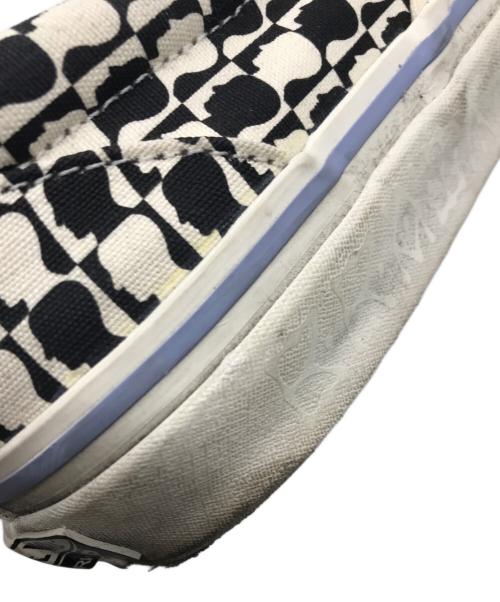 VANS VAULT（バンズボルト）VANS VAULT (バンズボルト) BRAIN DEAD (ブレインデッド) スリッポン ホワイト×ブラック サイズ:US 10の古着・服飾アイテム