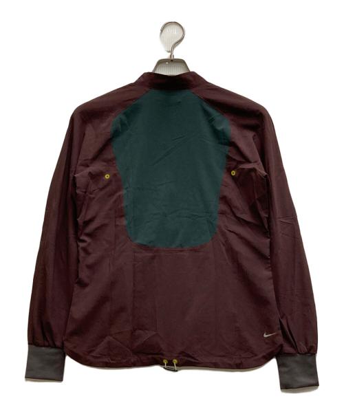 GYAKUSOU（ギャクソウ）GYAKUSOU (ギャクソウ) ソフトシェルジャケット バーガンディー サイズ:Ⅿの古着・服飾アイテム