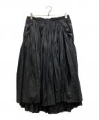 NIKE×sacaiナイキ×サカイ）の古着「ナイロンプリーツスカート」｜ブラック