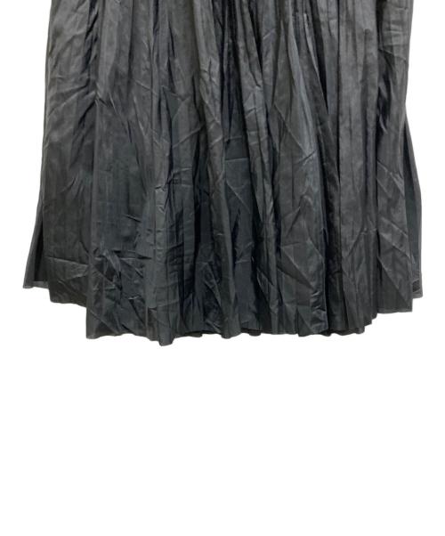 NIKE（ナイキ）NIKE (ナイキ) sacai (サカイ) ナイロンプリーツスカート ブラック サイズ:XLの古着・服飾アイテム