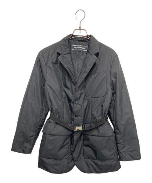 Onitsuka Tiger（オニツカタイガー）Onitsuka Tiger (オニツカタイガー) 中綿ベルテッドジャケット ブラック サイズ:Ｓの古着・服飾アイテム