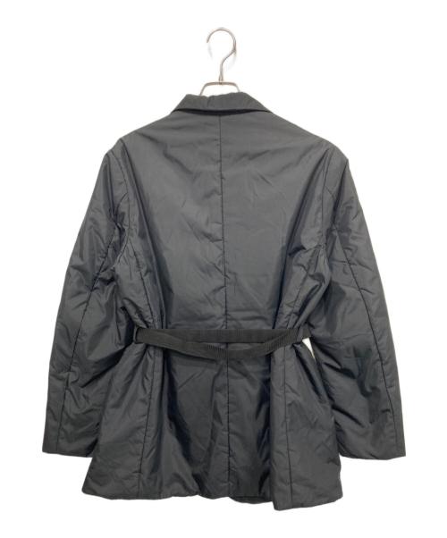 Onitsuka Tiger（オニツカタイガー）Onitsuka Tiger (オニツカタイガー) 中綿ベルテッドジャケット ブラック サイズ:Ｓの古着・服飾アイテム