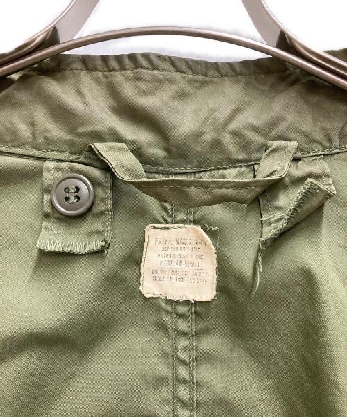 US ARMY（ユーエスアーミー）US ARMY (ユーエスアーミー) 60’S M-65フィッシュテールコート グリーン サイズ:Sの古着・服飾アイテム