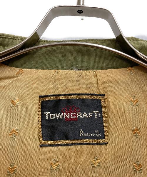 TOWN CRAFT（タウンクラフト）TOWN CRAFT (タウンクラフト) 60sスポーツウェアジャケット オリーブ サイズ:不明の古着・服飾アイテム