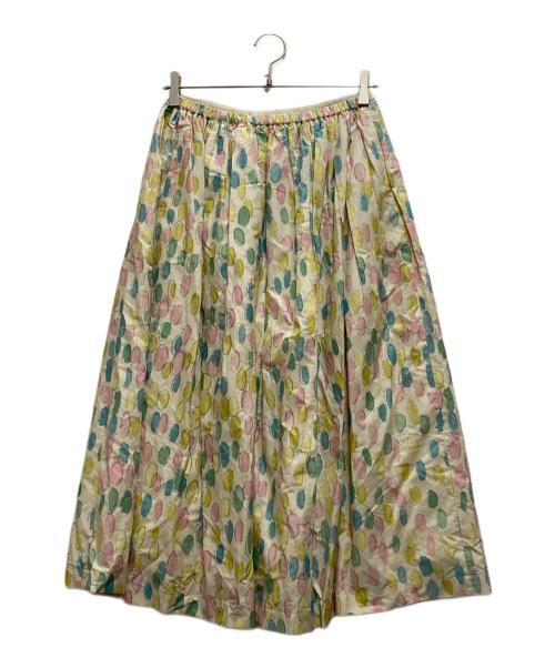 mina perhonen（ミナ ペルホネン）mina perhonen (ミナ ペルホネン) ジェリービーンズスカート マルチカラー サイズ:38の古着・服飾アイテム