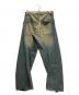 NVRFRGT (ネヴァーフォーゲット) 3D TWISTED WIDE LEG JEANS インディゴ サイズ:2：28000円