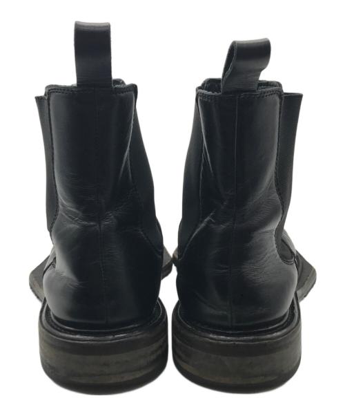 MARTINE ROSE（マーティン・ローズ）MARTINE ROSE (マーティン・ローズ) スクエアトゥアンクルサイドゴアブーツ ブラック サイズ:42の古着・服飾アイテム