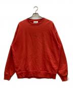 Acne studiosアクネ ストゥディオス）の古着「ロゴスウェット」｜レッド