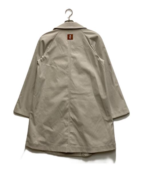 ARMANI EXCHANGE（アルマーニ エクスチェンジ）ARMANI EXCHANGE (アルマーニ エクスチェンジ) ルーズキャバンコート ベージュ サイズ:XSの古着・服飾アイテム