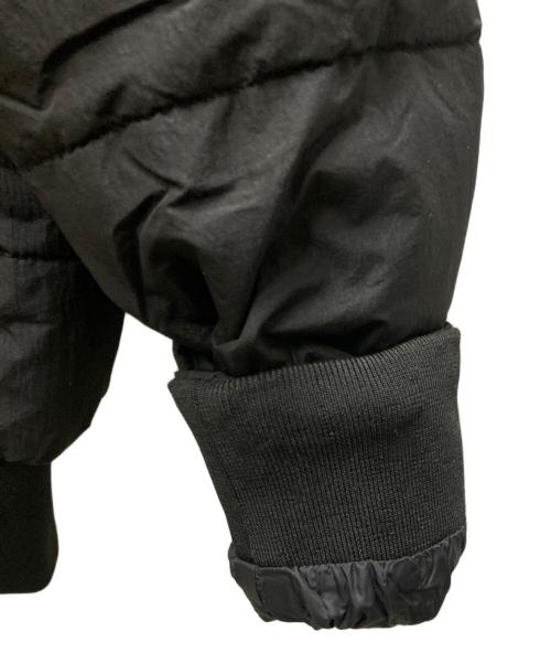 ARMANI EXCHANGE（アルマーニ エクスチェンジ）ARMANI EXCHANGE (アルマーニ エクスチェンジ) フーデッドショートパファージャケット ブラック サイズ:XSの古着・服飾アイテム