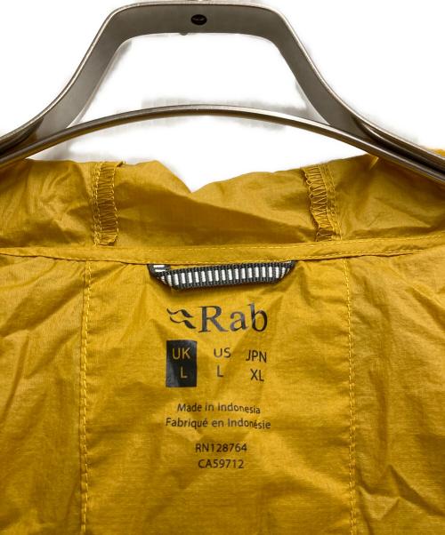 Rab（ラブ）Rab (ラブ) VITAL HOODY イエロー サイズ:XLの古着・服飾アイテム