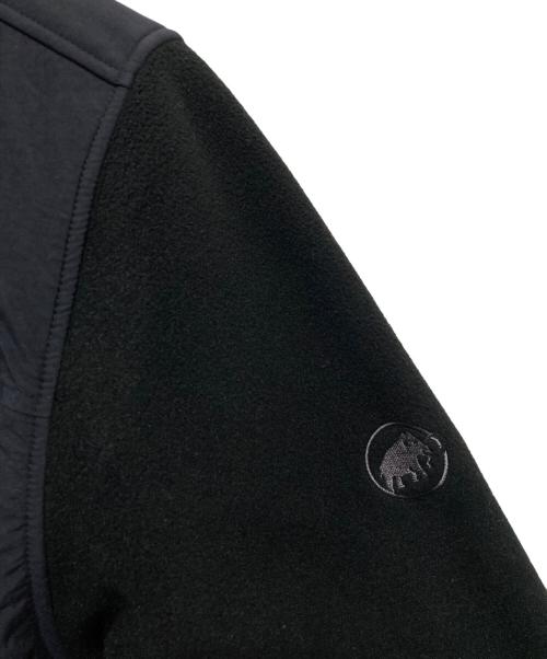 MAMMUT（マムート）MAMMUT (マムート) ムーンストーン ハイブリッド ミッドレイヤー ジャケット ブラック サイズ:EUROPE M / ASIA Lの古着・服飾アイテム