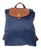 LONGCHAMPロンシャン）の古着「ナイロンリュック」｜ネイビー