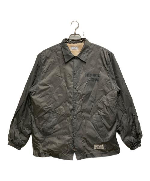 WACKO MARIA（ワコマリア）WACKO MARIA (ワコマリア) BOA COACH JACKET TYPE-2 グレー サイズ:Ⅿの古着・服飾アイテム