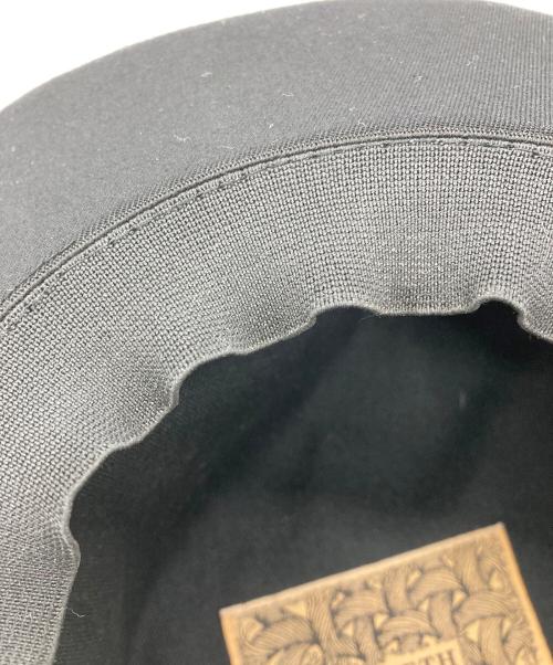 NEMETH（ネメス）Nemeth (ネメス) ビッグキャスケット ブラックの古着・服飾アイテム