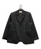 la peau de gemラポドゥジェム）の古着「テーラードジャケット」｜グレー