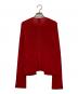 CHANEL (シャネル) リブカーディガン レッド サイズ:38：26000円