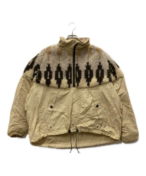 KAPITAL（キャピタル）KAPITAL (キャピタル) BOA フリース ノルディック アノラック ベージュ サイズ:3の古着・服飾アイテム