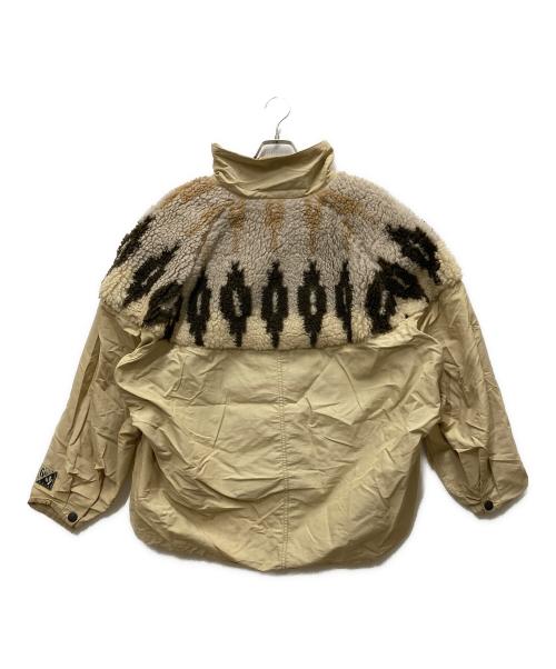 KAPITAL（キャピタル）KAPITAL (キャピタル) BOA フリース ノルディック アノラック ベージュ サイズ:3の古着・服飾アイテム