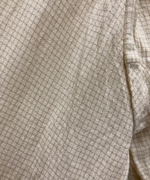 universal utility（ユニバーサルユーティリティー）universal utility (ユニバーサルユーティリティー) チェックワンピース ベージュ サイズ:Ⅿの古着・服飾アイテム