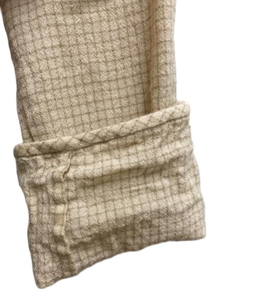 universal utility（ユニバーサルユーティリティー）universal utility (ユニバーサルユーティリティー) チェックワンピース ベージュ サイズ:Ⅿの古着・服飾アイテム