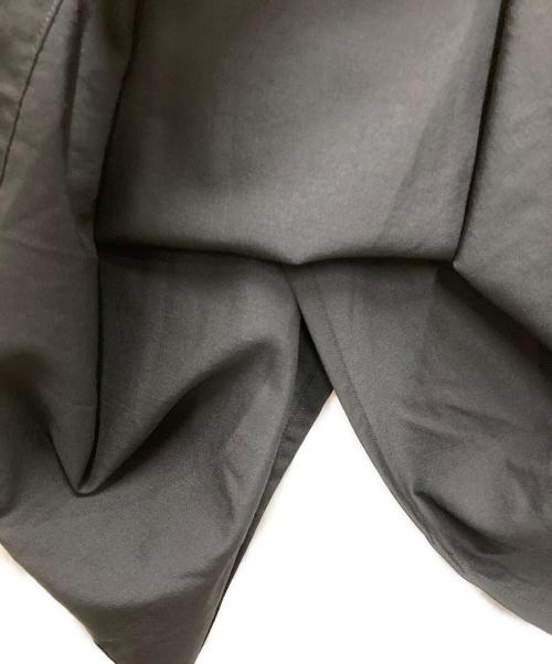 yohji yamamoto+noir（ヨウジヤマモトプリュスノアール）yohji yamamoto+Noir (ヨウジヤマモトプリュスノアール) タイトラップスカート ブラック サイズ:2の古着・服飾アイテム