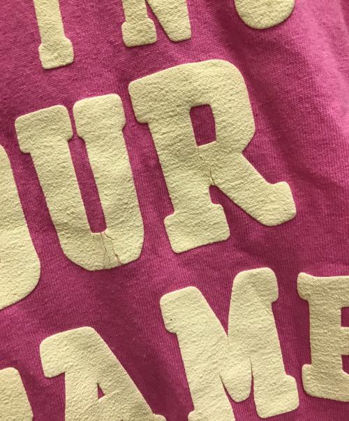 CPFM（カクタスプラント フリーマーケット）CPFM (カクタスプラント フリーマーケット) KERWIN FROST TELETHON T-SHIRT ピンク サイズ:不明の古着・服飾アイテム