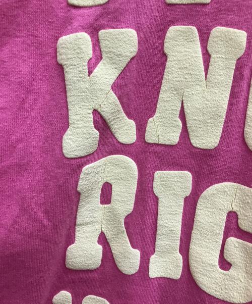 CPFM（カクタスプラント フリーマーケット）CPFM (カクタスプラント フリーマーケット) KERWIN FROST TELETHON T-SHIRT ピンク サイズ:不明の古着・服飾アイテム