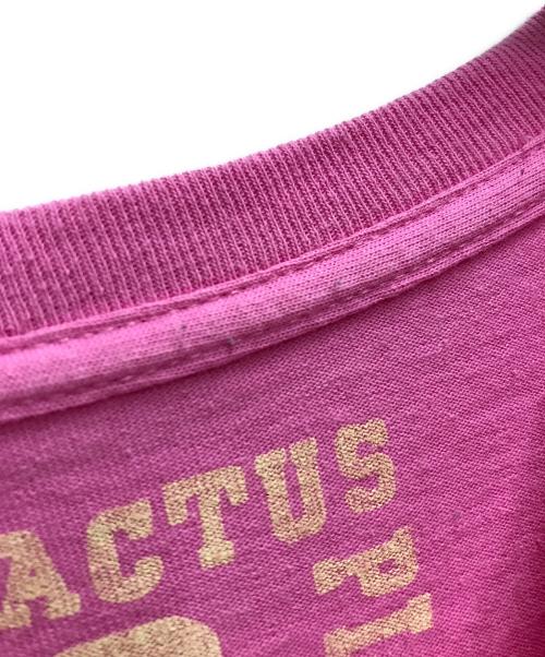 CPFM（カクタスプラント フリーマーケット）CPFM (カクタスプラント フリーマーケット) KERWIN FROST TELETHON T-SHIRT ピンク サイズ:不明の古着・服飾アイテム