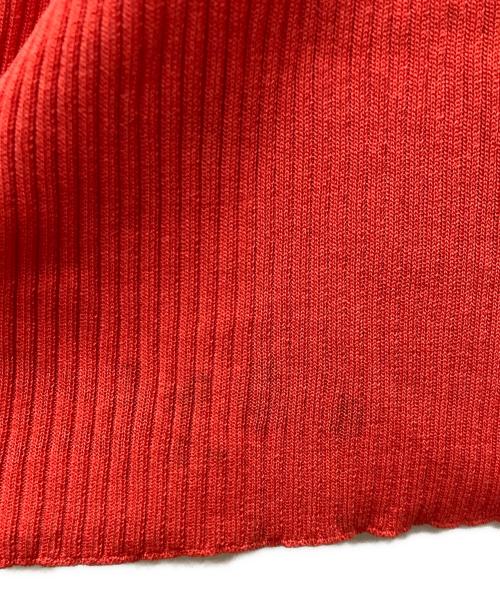 CHANEL（シャネル）CHANEL (シャネル) ココマークニットタンクトップ レッド サイズ:36の古着・服飾アイテム